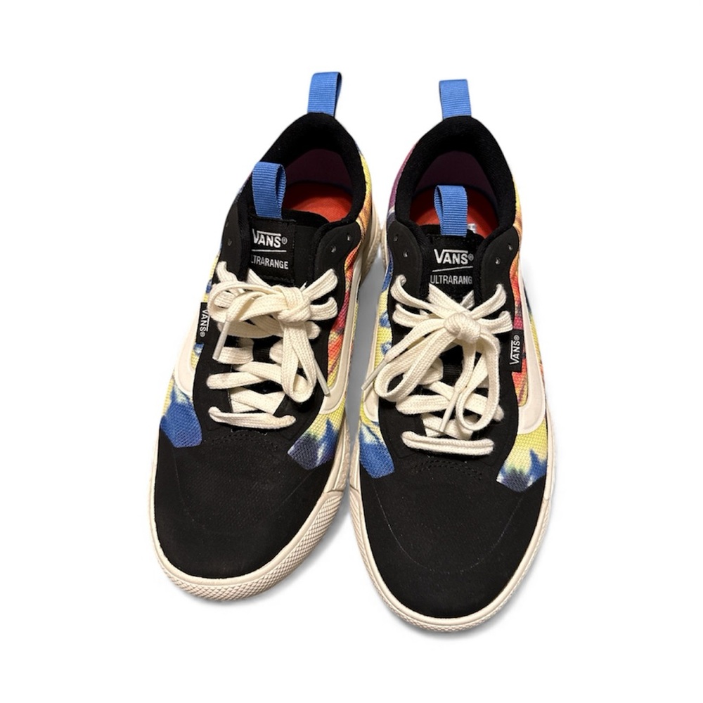Vans Black and Colorful Patterned Sneakers - Picture 2 of 4